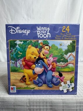 Disney Winnie the Pooh 24 PC Puzzle Milton Bradley/Hasbro 2005 VINTAGE NEW RARE